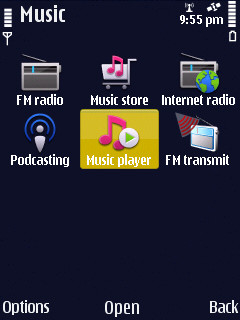 Music screenshot